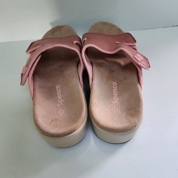 Spence Orthotic Coral Cloud Leather Hook Loop Comfort Sandals Size 7 - Picture 6 of 11